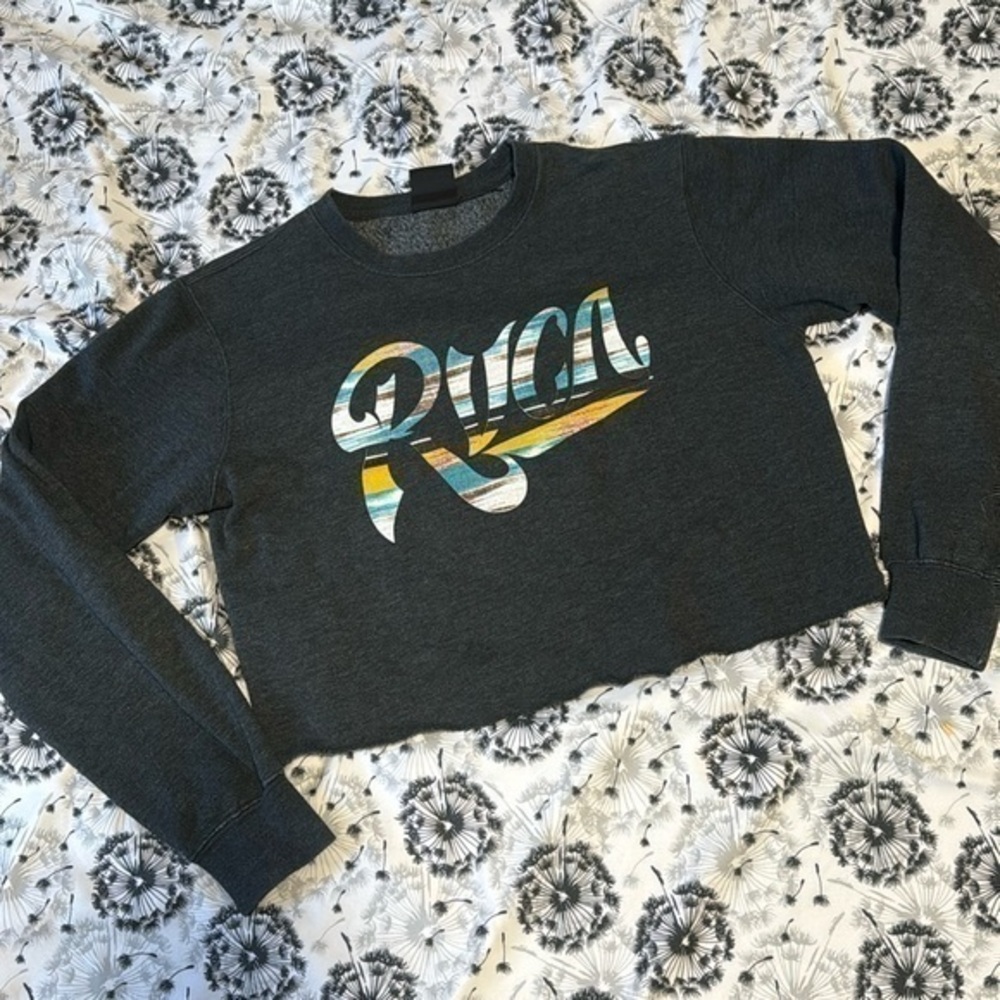 RVCA || Vintage Cropped Crewneck 🌴